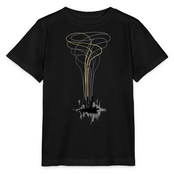 Metropole - Stanley/Stella Kinder T-Shirt MINI CREATOR  - Schwarz - Vorne - Mikhail (115cm)