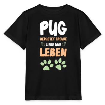 Carlin Joie de vivre design - T-shirt bio MINI CREATOR Stanley/Stella Enfant - noir - Devant - Mikhail (115cm)