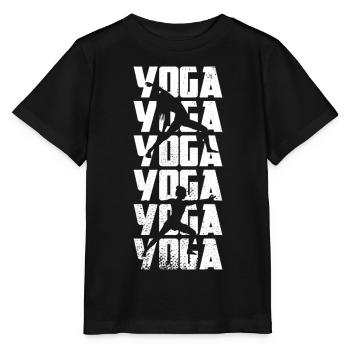 Yoga - Stanley/Stella MINI CREATOR Kids’ T-Shirt - black - Front - Mikhail (115cm)