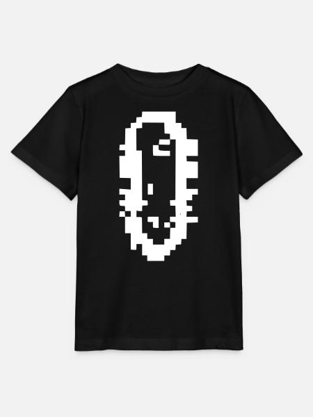 Bakterie Pixel Art Keim - Stanley/Stella Kinder T-Shirt MINI CREATOR  - Schwarz