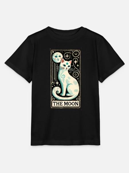 Das Mond-Tarot - Stanley/Stella Kinder T-Shirt MINI CREATOR  - Schwarz