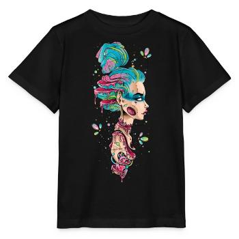 Süß makaber - Stanley/Stella Kinder T-Shirt MINI CREATOR  - Schwarz - Vorne - Mikhail (115cm)