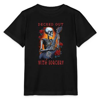Jeu de rôle - T-shirt bio MINI CREATOR Stanley/Stella Enfant - noir - Devant - Mikhail (115cm)