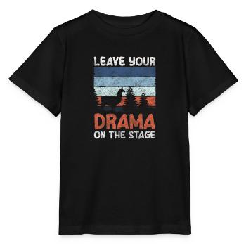 Schauspielerin Theaterstück Regie Vorhang - Stanley/Stella Kinder T-Shirt MINI CREATOR  - Schwarz - Vorne - Mikhail (115cm)