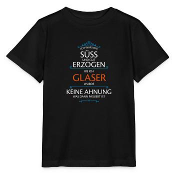 Glaser Beruf - Stanley/Stella Kinder T-Shirt MINI CREATOR  - Schwarz - Vorne - Mikhail (115cm)