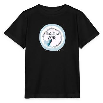 Ecolier 2018 inscriptions fille d'oiseaux - T-shirt bio MINI CREATOR Stanley/Stella Enfant - noir - Devant - Mikhail (115cm)