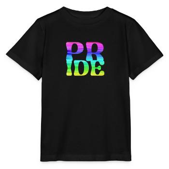 gay pride,pride,rainbow,LGBT - Stanley/Stella MINI CREATOR Kids’ T-Shirt - black - Front - Mikhail (115cm)