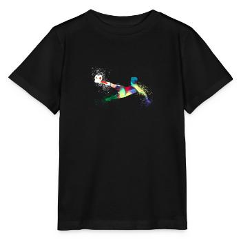 Soccer ,Soccer Soccer, Men's Soccer,graffiti - Stanley/Stella MINI CREATOR Kids’ T-Shirt - black - Front - Mikhail (115cm)