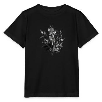 Botanische Vielfalt - Stanley/Stella Kinder T-Shirt MINI CREATOR  - Schwarz - Vorne - Mikhail (115cm)