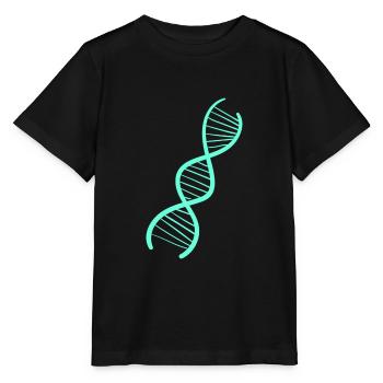 ADN Génétique génétique Biologie ADN - T-shirt bio MINI CREATOR Stanley/Stella Enfant - noir - Devant - Mikhail (115cm)