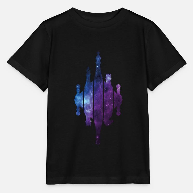 CHESS CHESS PLAYERS CHESS PIECES - Stanley/Stella MINI CREATOR Kids’ T-Shirt - black