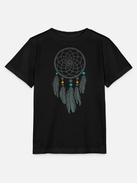 Traumfänger - Stanley/Stella Kinder T-Shirt MINI CREATOR - Schwarz