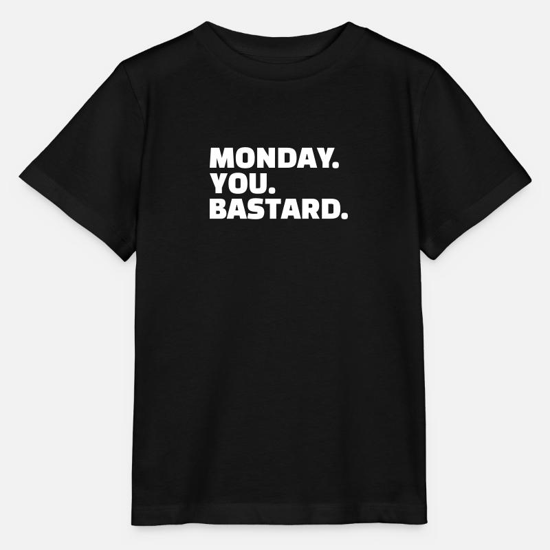 Lundi - T-shirt bio MINI CREATOR Stanley/Stella Enfant - noir
