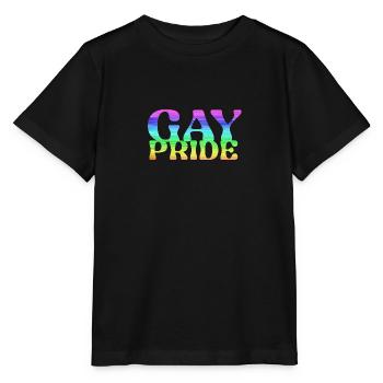 gay pride,pride,regenbogen,LGBT - Stanley/Stella Kinder T-Shirt MINI CREATOR  - Schwarz - Vorne - Mikhail (115cm)