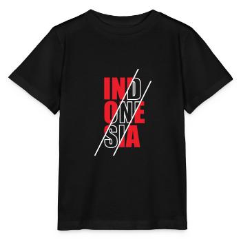 Indonésie - T-shirt bio MINI CREATOR Stanley/Stella Enfant - noir - Devant - Mikhail (115cm)
