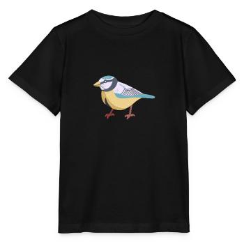 Bleu - T-shirt bio MINI CREATOR Stanley/Stella Enfant - noir - Devant - Mikhail (115cm)