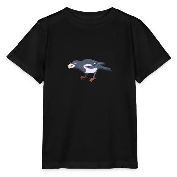 Pie - T-shirt bio MINI CREATOR Stanley/Stella Enfant - noir - Devant - Mikhail (115cm)