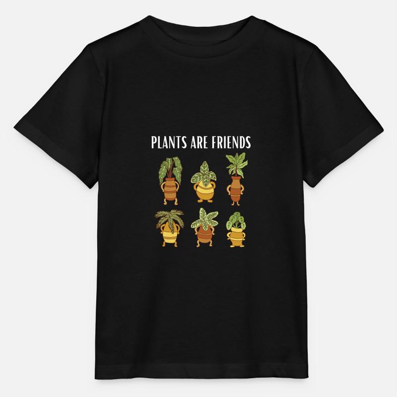Pflanzen - Stanley/Stella Kinder T-Shirt MINI CREATOR  - Schwarz