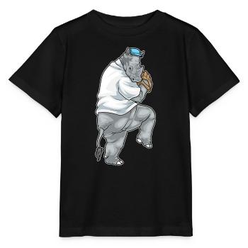 Rhino Baseball Gant de baseball - T-shirt bio MINI CREATOR Stanley/Stella Enfant - noir - Devant - Mikhail (115cm)