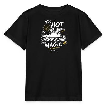Zu heiß für Magie Dead Unicorn Sommer-Design - Stanley/Stella Kinder T-Shirt MINI CREATOR  - Schwarz - Vorne - Mikhail (115cm)