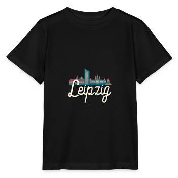 Leipzig - T-shirt bio MINI CREATOR Stanley/Stella Enfant - noir - Devant - Mikhail (115cm)