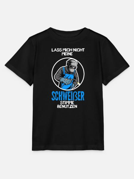 Schweißer Beruf Schweißen Geschenk - Stanley/Stella Kinder T-Shirt MINI CREATOR  - Schwarz
