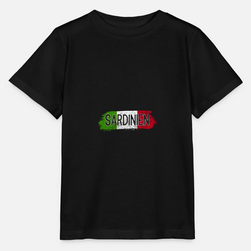 Sardaigne Italie - T-shirt bio MINI CREATOR Stanley/Stella Enfant - noir