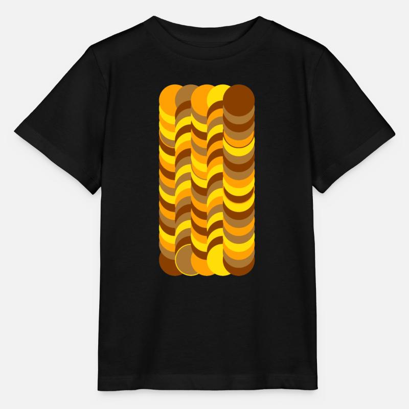 circle around - Stanley/Stella Kinder T-Shirt MINI CREATOR  - Schwarz