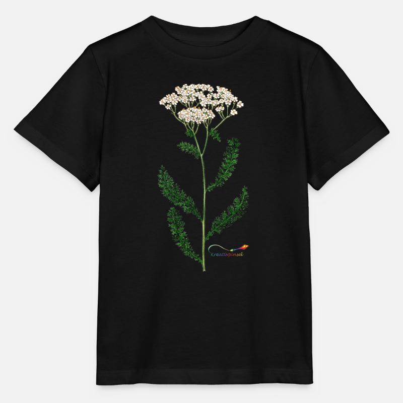 Schafgarbe - Stanley/Stella Kinder T-Shirt MINI CREATOR  - Schwarz