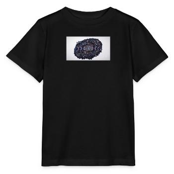 Mondphasen-Sternbild Mosaik - Stanley/Stella Kinder T-Shirt MINI CREATOR  - Schwarz - Vorne - Mikhail (115cm)