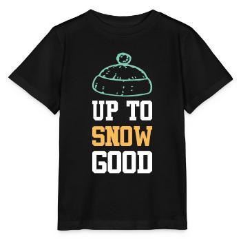 Snowboarder quote - Stanley/Stella MINI CREATOR Kids’ T-Shirt - black - Front - Mikhail (115cm)