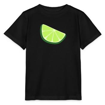 lime slice - Stanley/Stella MINI CREATOR Kids’ T-Shirt - black - Front - Mikhail (115cm)