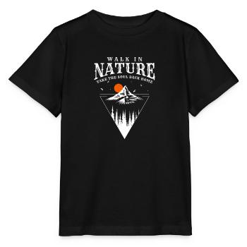 Bergsteigen Kletterer Sportklettern Gebirge - Stanley/Stella Kinder T-Shirt MINI CREATOR  - Schwarz - Vorne - Mikhail (115cm)