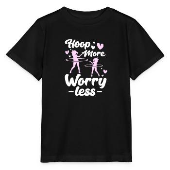 Hulahoop Hoop Workout Fit - T-shirt bio MINI CREATOR Stanley/Stella Enfant - noir - Devant - Mikhail (115cm)