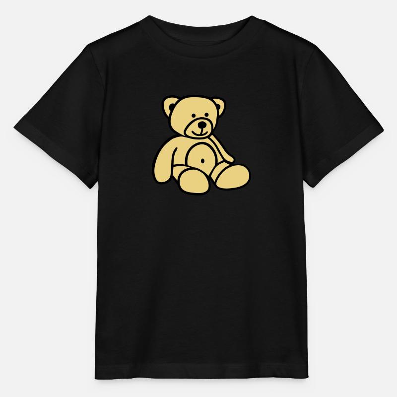 Nounours - T-shirt bio MINI CREATOR Stanley/Stella Enfant - noir