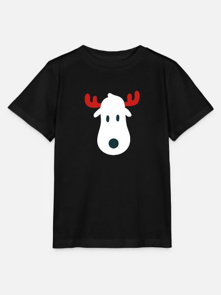 Weihnachten Rentier - Stanley/Stella Kinder T-Shirt MINI CREATOR - Schwarz