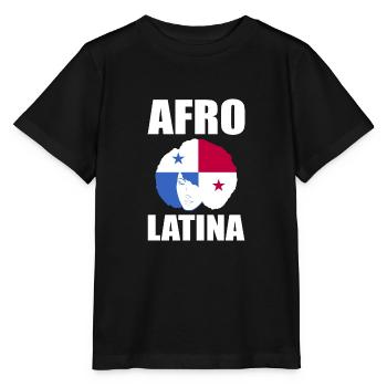 Afro Latina - T-shirt bio MINI CREATOR Stanley/Stella Enfant - noir - Devant - Mikhail (115cm)