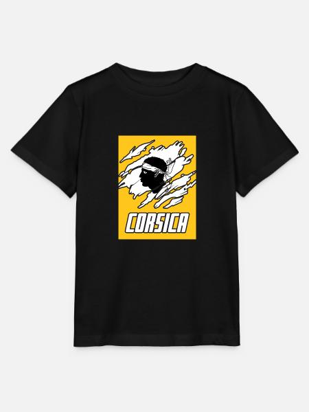 Korsika Insel - Stanley/Stella Kinder T-Shirt MINI CREATOR - Schwarz