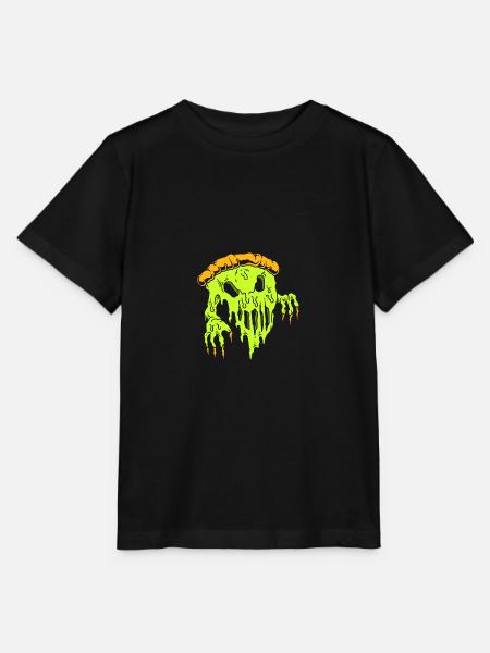 Horror Pizza - Stanley/Stella Kinder T-Shirt MINI CREATOR - Schwarz