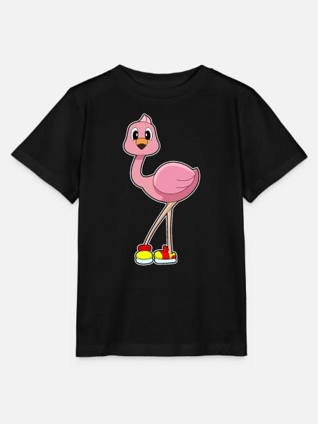 Flamingo Schuhe - Stanley/Stella Kinder T-Shirt MINI CREATOR  - Schwarz