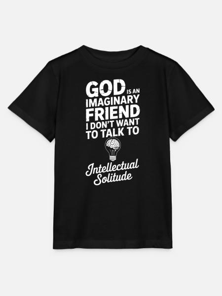 Imaginärer Gott, intellektuelle Einsamkeit - Stanley/Stella Kinder T-Shirt MINI CREATOR - Schwarz