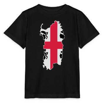 Sardaigne - T-shirt bio MINI CREATOR Stanley/Stella Enfant - noir - Devant - Mikhail (115cm)