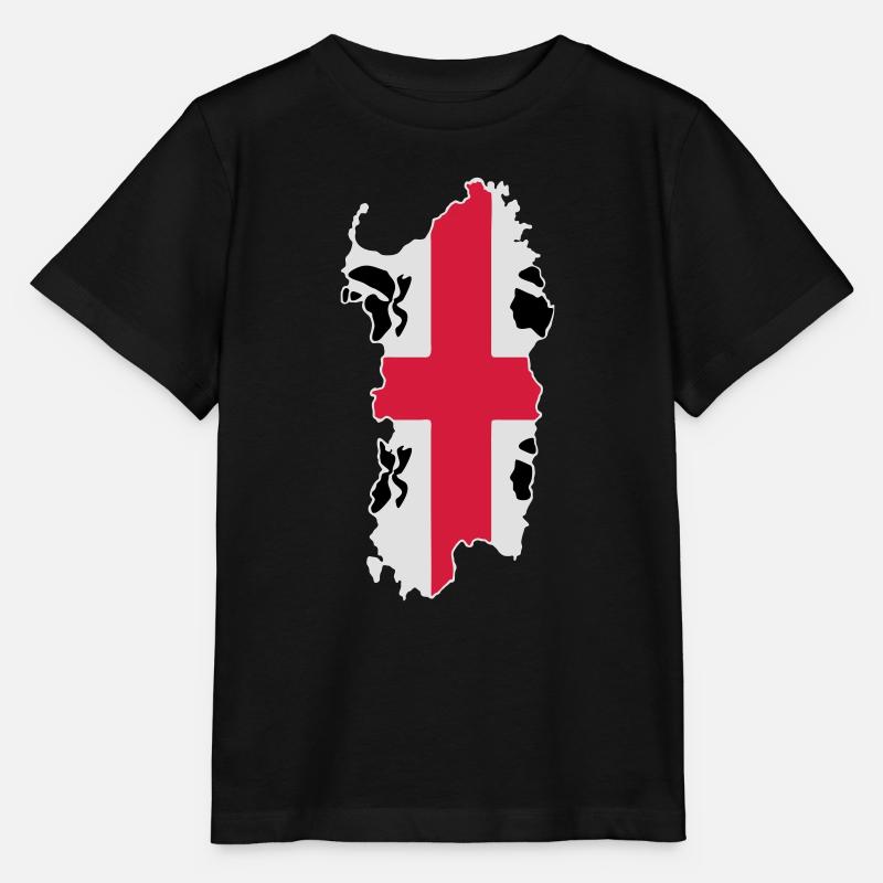 Sardaigne - T-shirt bio MINI CREATOR Stanley/Stella Enfant - noir