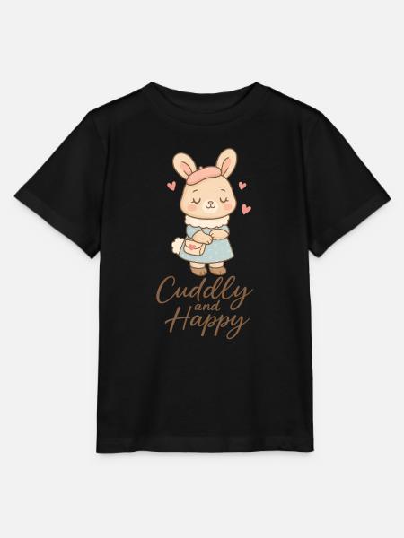 Cuddly&happy - Stanley/Stella Kinder T-Shirt MINI CREATOR - Schwarz