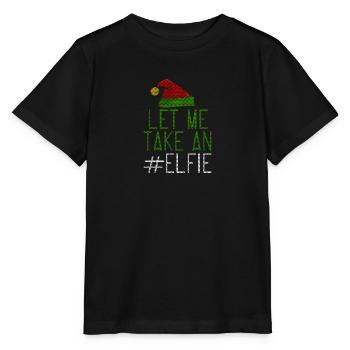 Let Me Take An Elfie Ugly Style - Stanley/Stella Kinder T-Shirt MINI CREATOR  - Schwarz - Vorne - Mikhail (115cm)