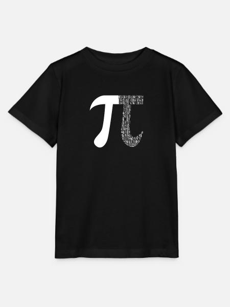 Simbolo di matematica delle cifre di pi - T-shirt MINI CREATOR barn från Stanley/Stella - svart