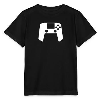 Retro Controller - Stanley/Stella MINI CREATOR Kids’ T-Shirt - black - Front - Mikhail (115cm)