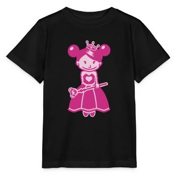 Little Princess - little Princess - Stanley/Stella MINI CREATOR Kids’ T-Shirt - black - Front - Mikhail (115cm)