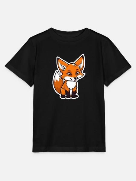 Fuchs Illustration - Stanley/Stella Kinder T-Shirt MINI CREATOR - Schwarz