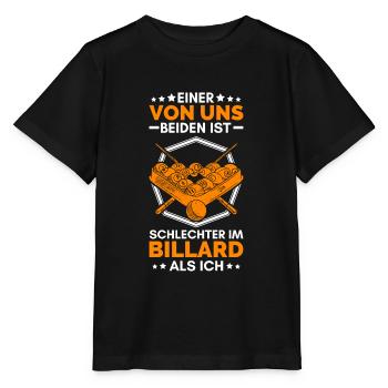 Billard Queue - Stanley/Stella Kinder T-Shirt MINI CREATOR  - Schwarz - Vorne - Mikhail (115cm)